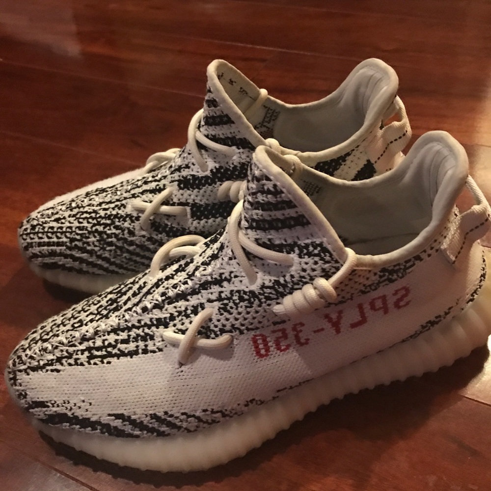 Yeezy zebras size 8